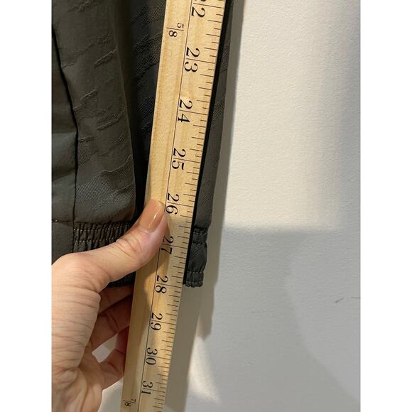 Athleta Pants Women 4 Green Brooklyn Textured Joggers Athletic Sporty Fitness - Picture 6 of 8